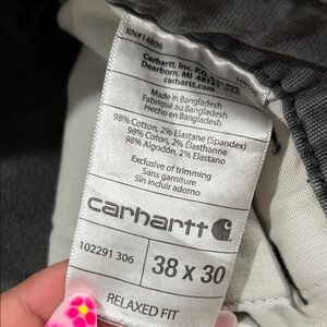 Carhartt Men's Relaxed Fit Jeans - Dark Gray